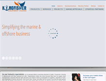Tablet Screenshot of kingfisheruae.com